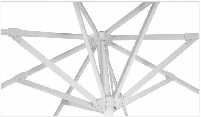 Зонт "MISTRAL 300", квадратный, бежевый Зонт "MISTRAL 300", квадратный, бежевый