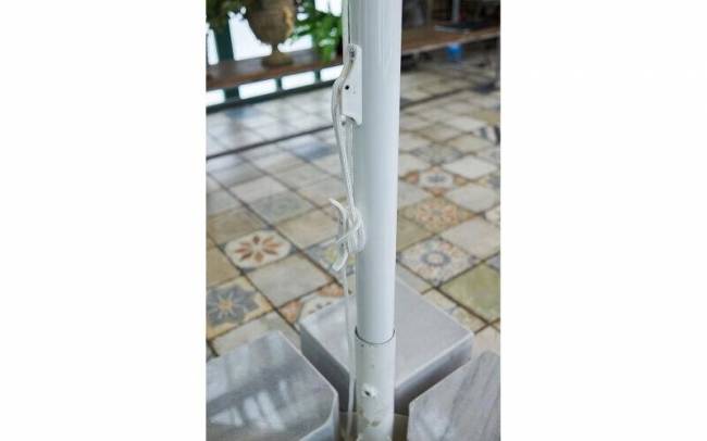 Зонт "MISTRAL 300", квадратный, бежевый Зонт "MISTRAL 300", квадратный, бежевый