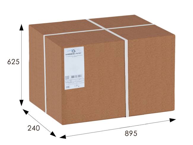 Вешалка настенная В 7Н темно-коричневый Вешалка настенная В 7Н темно-коричневый