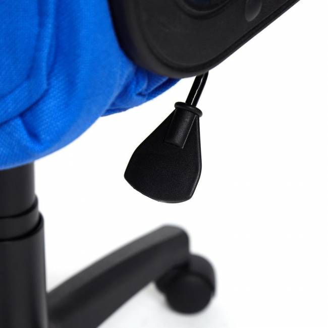 Кресло СН833 ткань/сетка, синий/синий, 2601/10