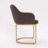 Стул Amely Stone / Gold