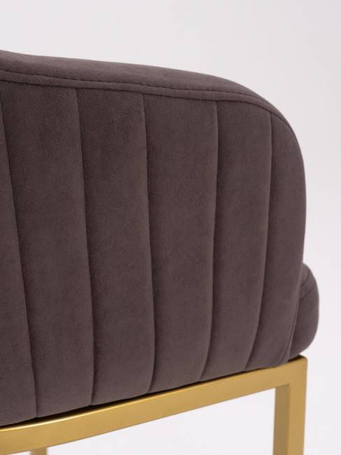 Стул Amely Stone / Gold