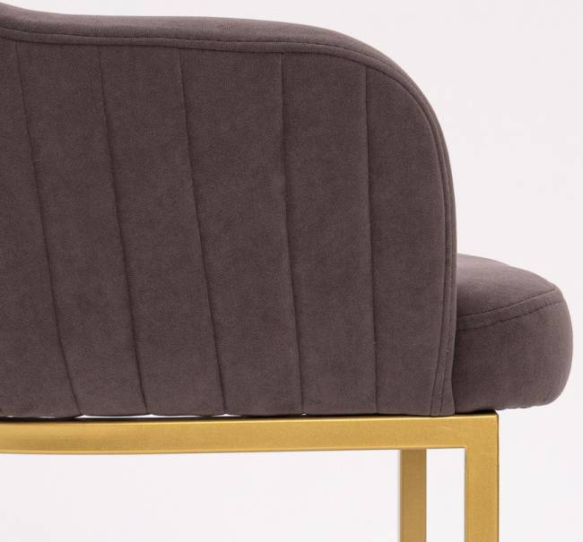 Стул Amely Stone / Gold