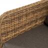 "Прованс" диван из искусственного ротанга трехместный, цвет соломенный "Прованс" диван из искусственного ротанга трехместный, цвет соломенный