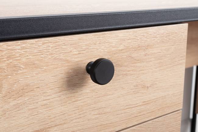 Стол письменный Брюс 12.157 цвет чёрный/Battle rock Santiago/столешница МДФ ель карпатская Стол письменный Брюс 12.157 цвет чёрный/Battle rock Santiago/столешница МДФ ель карпатская