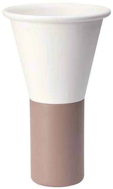 Ваза для цветов Mimosa лен, карамельный Ø195х310 мм Ваза для цветов Mimosa лен, карамельный Ø195х310 мм