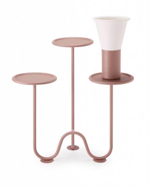 Ваза для цветов Mimosa лен, карамельный Ø195х310 мм Ваза для цветов Mimosa лен, карамельный Ø195х310 мм